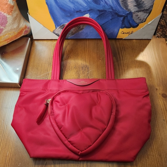 Anya Hindmarch Heart Mini Tote Bag - Picture 7 of 16
